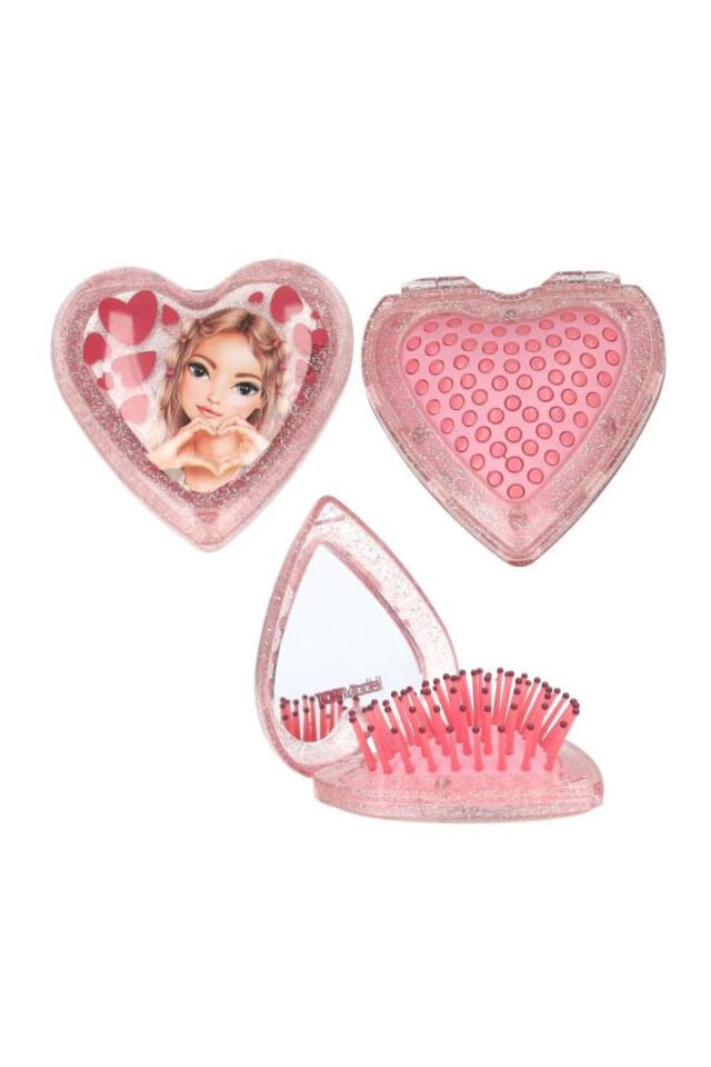 Beauty and Me Kalp Katlanabilir Saç Fırçası 413843