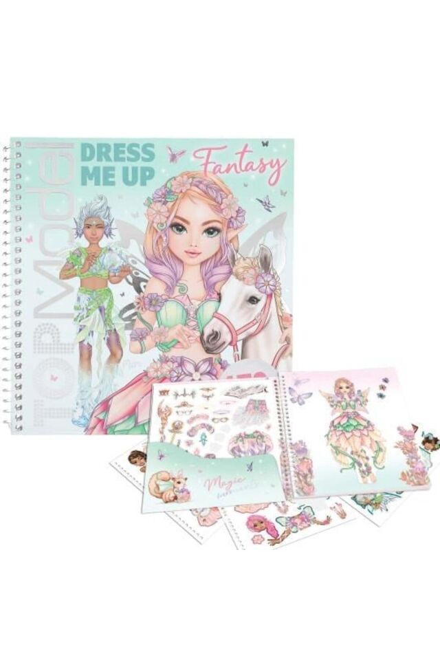 Top Model Dress Me Up Fantasy Çıkartma Kitabı 0413805