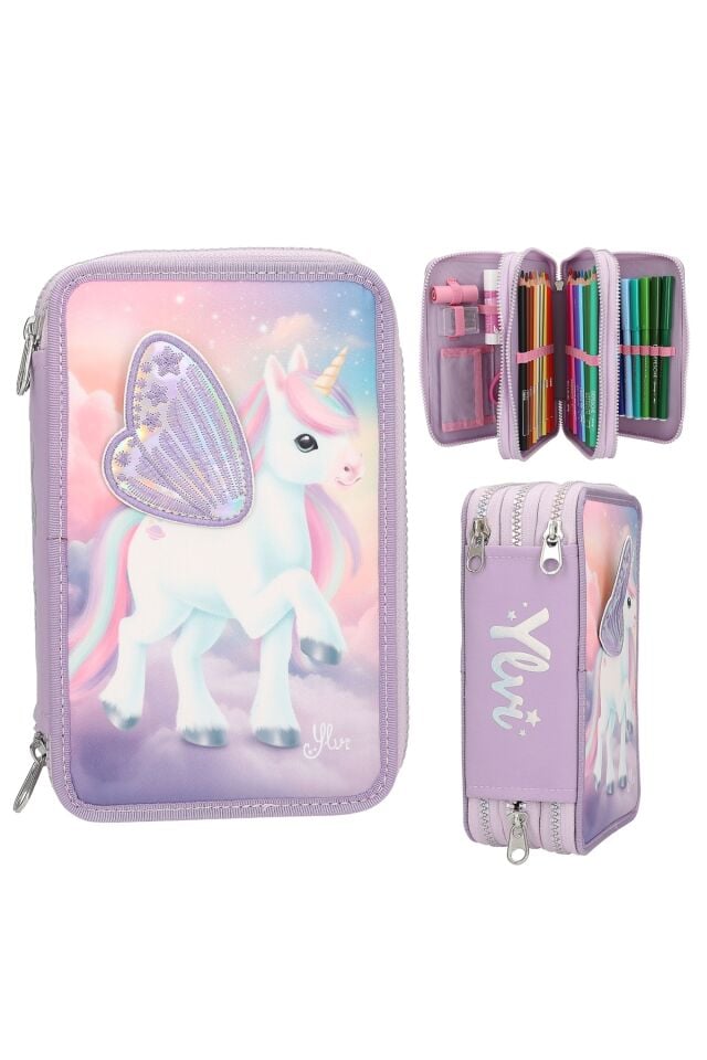 Top Model Kız Çocuk Ylvi Kalem Kutusu - Unicorn