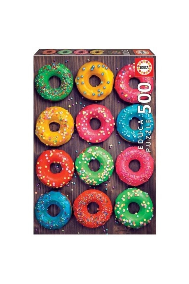 500 Donuts De Colores Fsc(R)