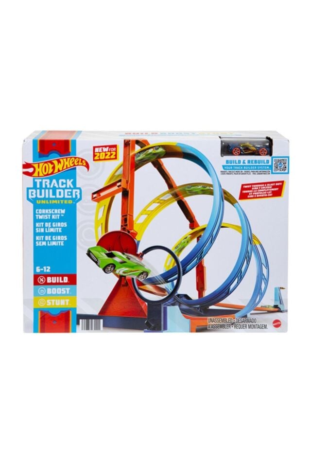 Track Builder Spiral Dönüşlü Pist Seti Hdx79