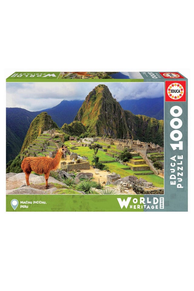 1000 Parça Antik Machu Pıcchu Peru Şehri 17999