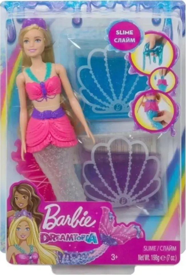 Barbie Dreamtopia Slime Kuyruklu Denizkızı Gkt75