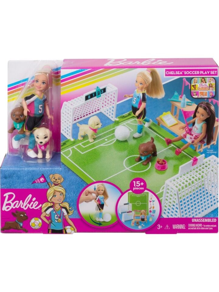 Barbie Chelsea Seyahatte Futbolcu Oyun Seti GHK37