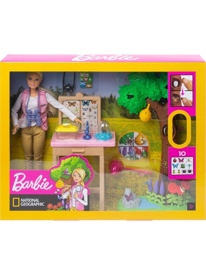 Barbie Nat Geo Kelebek Bilimi Oyun Seti GDM49