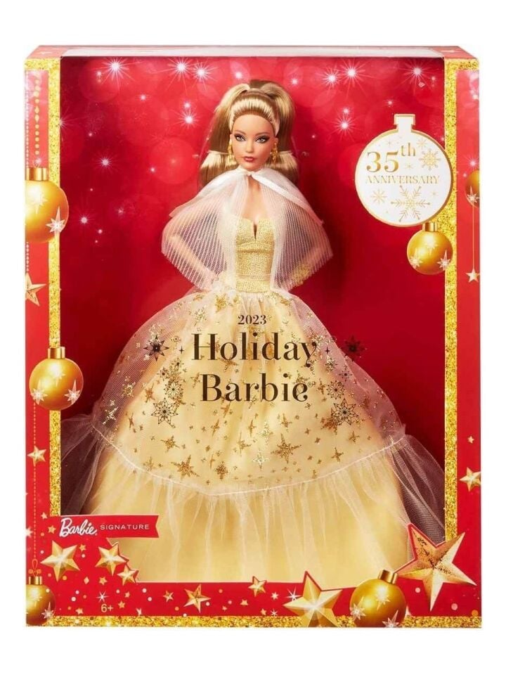 Barbie 2023 Mutlu Yıllar Bebeği - Kumral HJX06