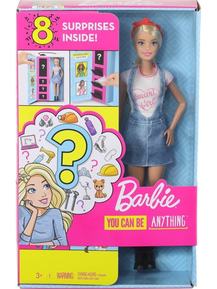 Barbie Sürpriz Meslek Bebeği GLH62