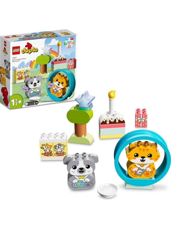 Lego 10977 Duplo İlk Yavru Köpeğim ve Yavru Kedim