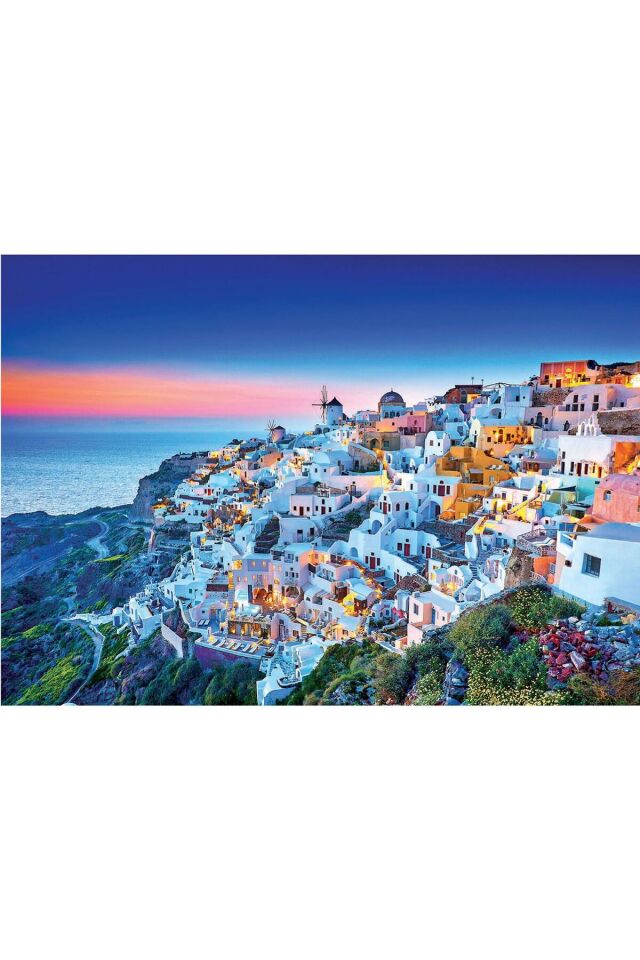 1500 Parça Santorini Puzzle